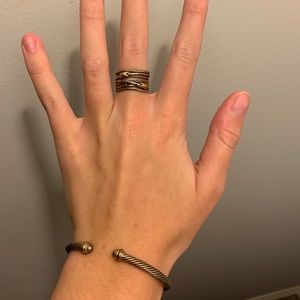 David Yurman Bracelet + Ring